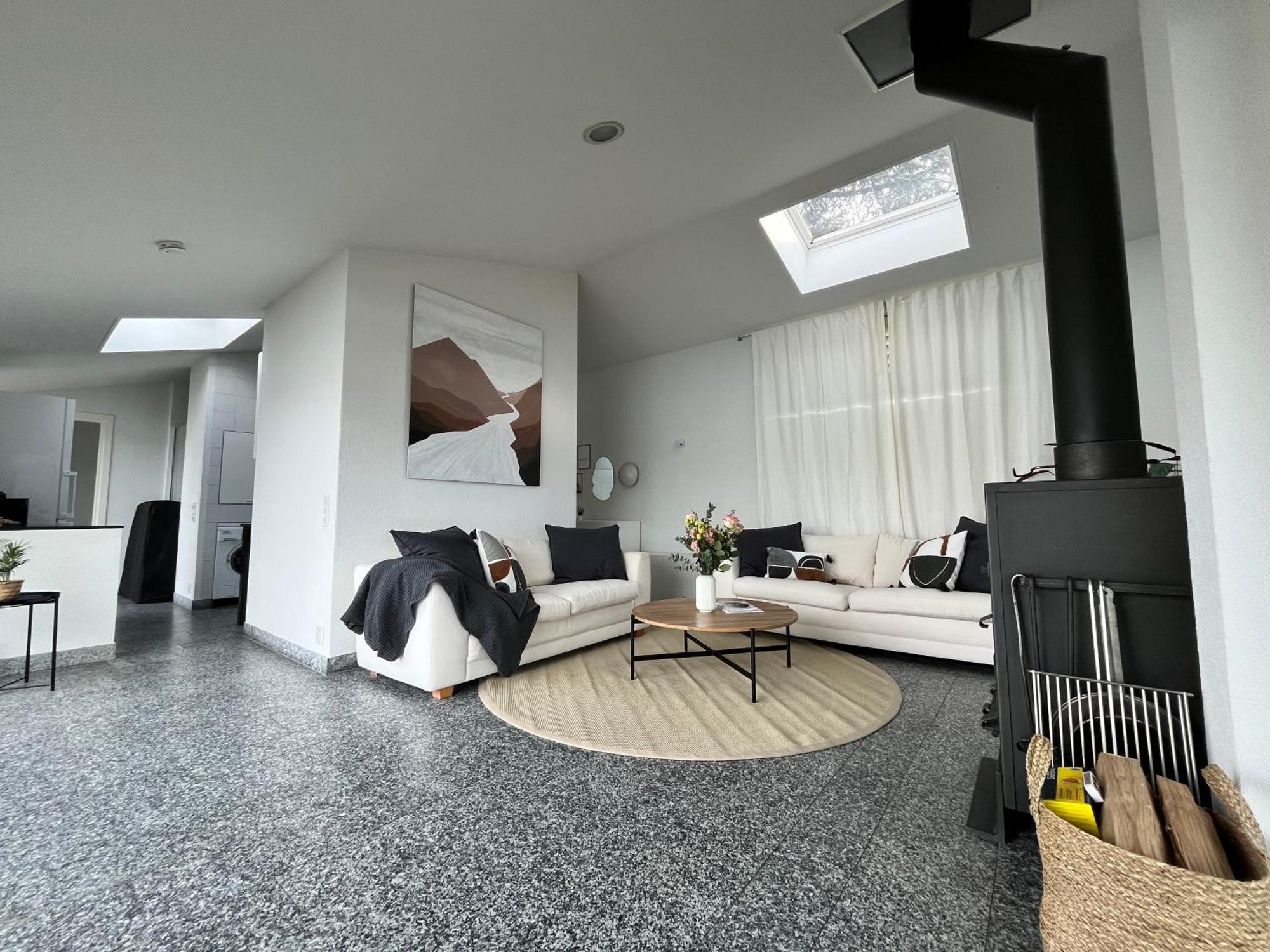 Wohnung Mit Grossartiger Seesicht Und Balkon 施皮茨 外观 照片