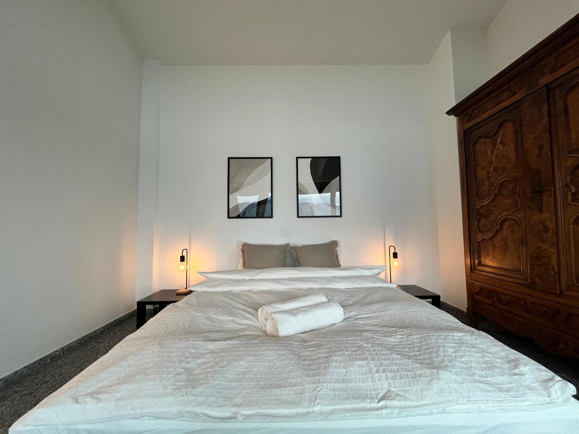 Wohnung Mit Grossartiger Seesicht Und Balkon 施皮茨 外观 照片