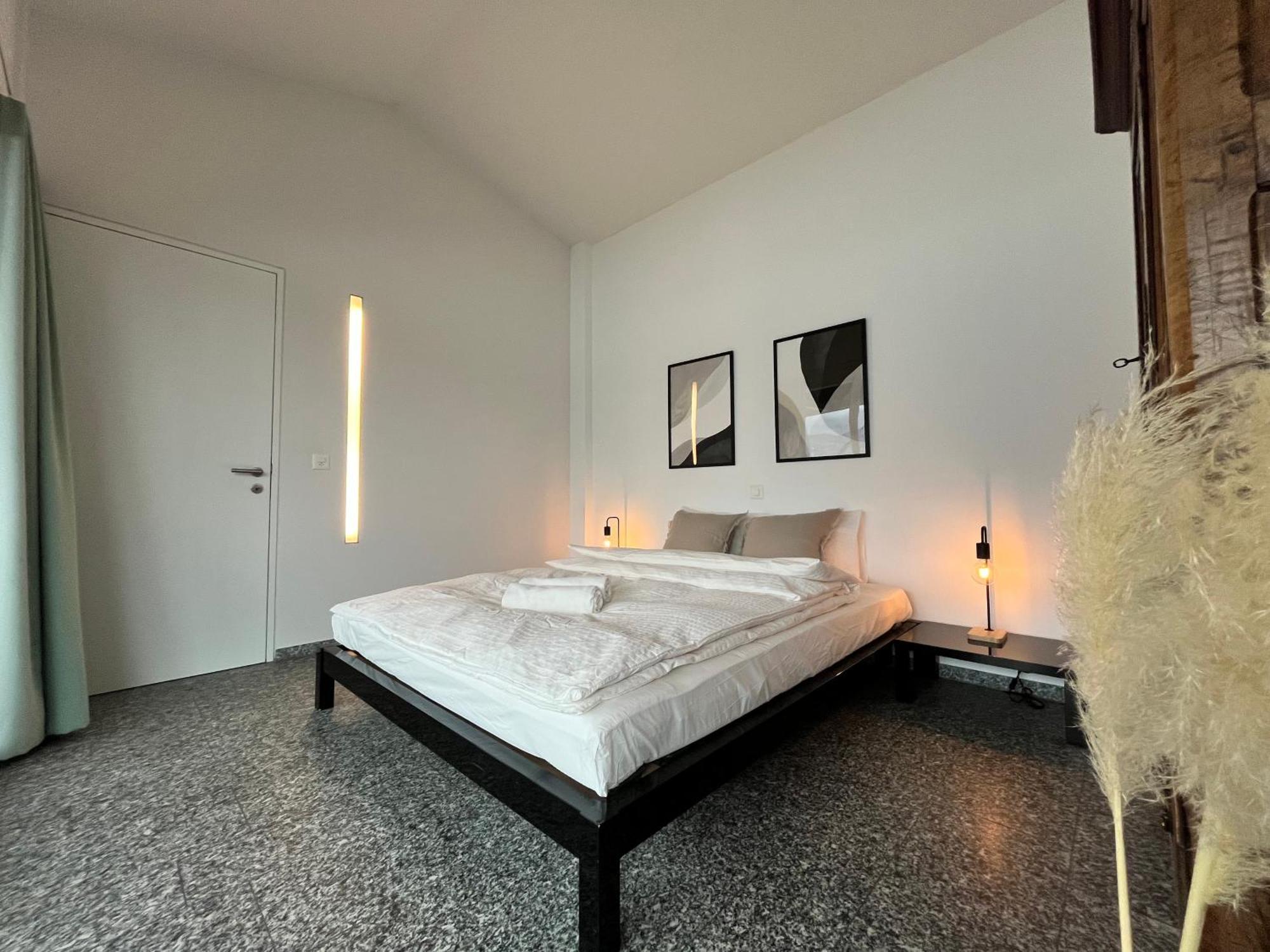 Wohnung Mit Grossartiger Seesicht Und Balkon 施皮茨 外观 照片
